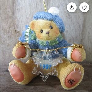 Boyds Bears 1997 Christmas Ornament Discontinued